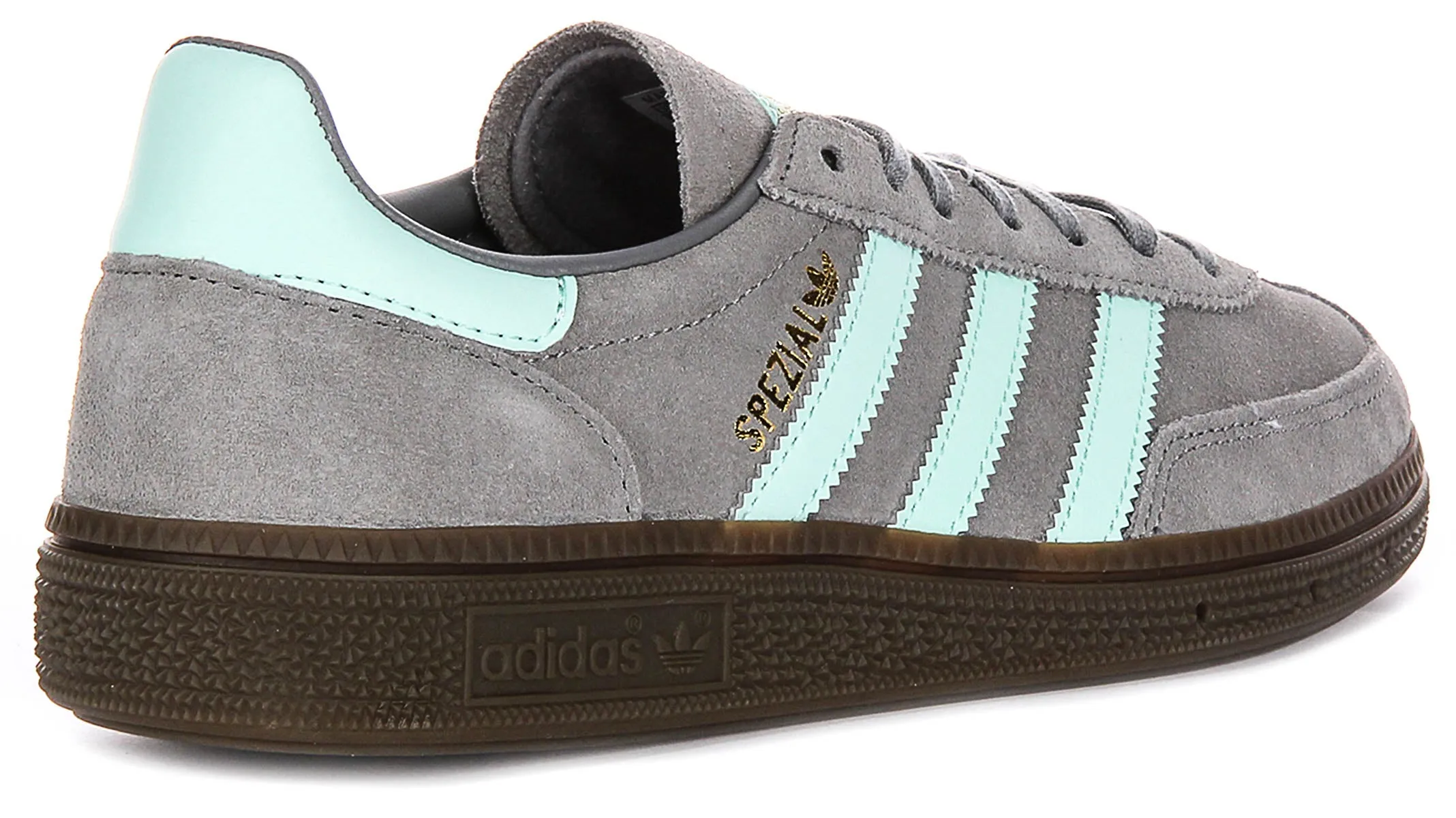 Adidas Handball Spezial Juniors In Grey Blu