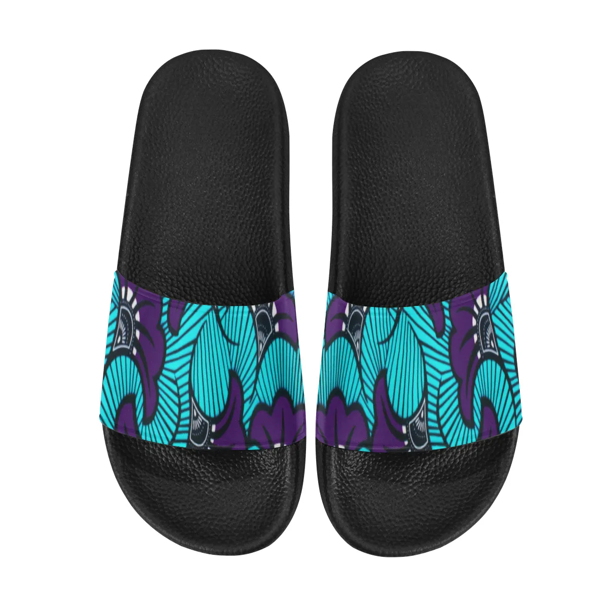 AFRIKA FLOWER Women's Slide Sandals