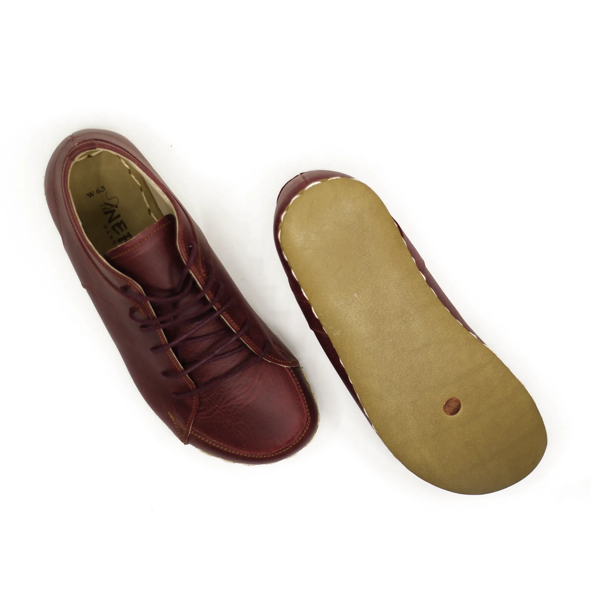 Barefoot Sneaker Crazy Burgundy for Men