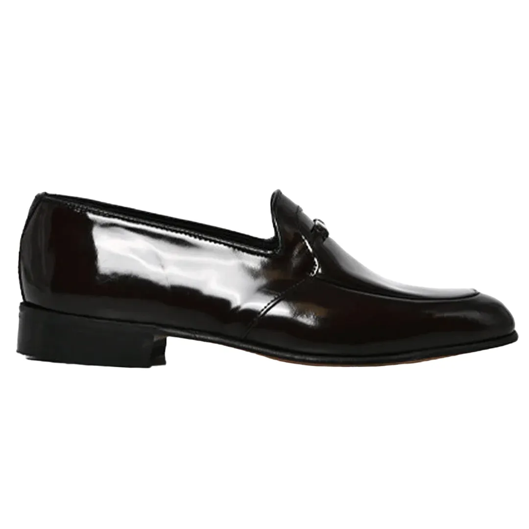 Barker Burgundy Mocassin Leather Shoe