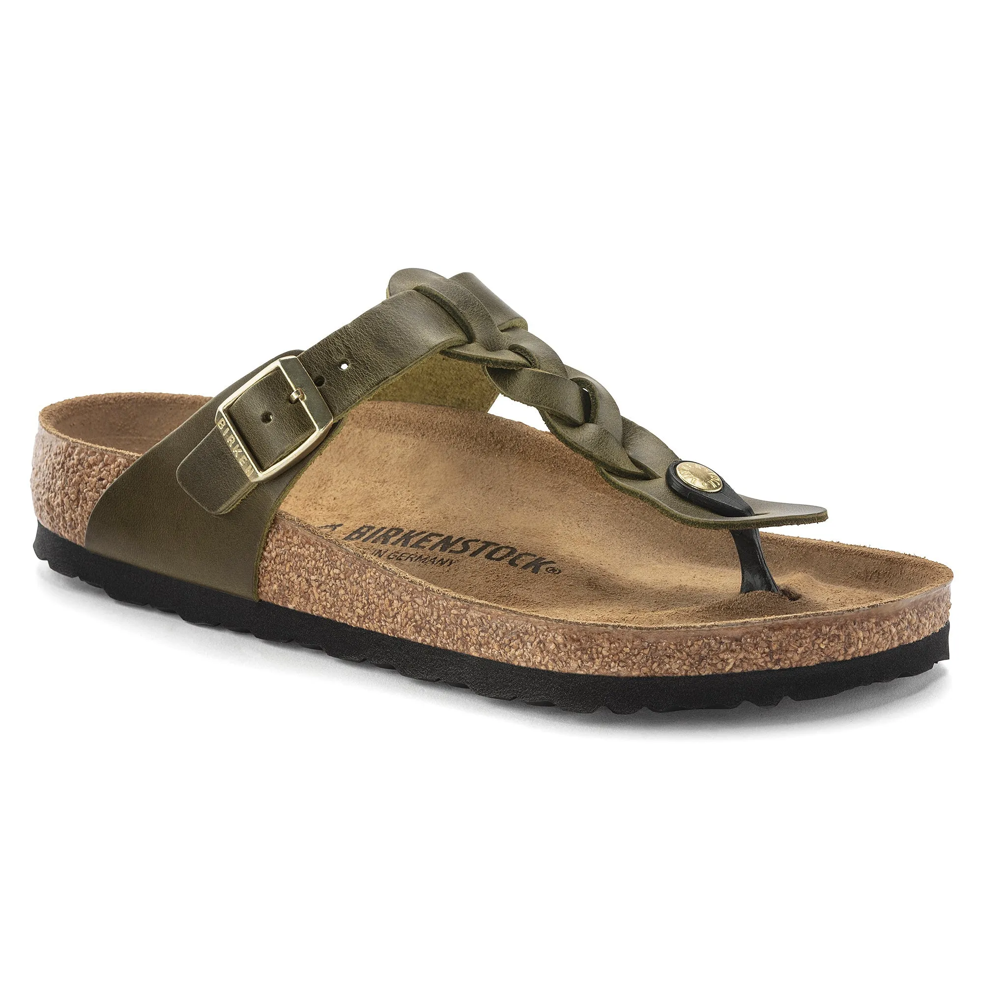 Birkenstock Gizeh Braided Oiled Leather Women's