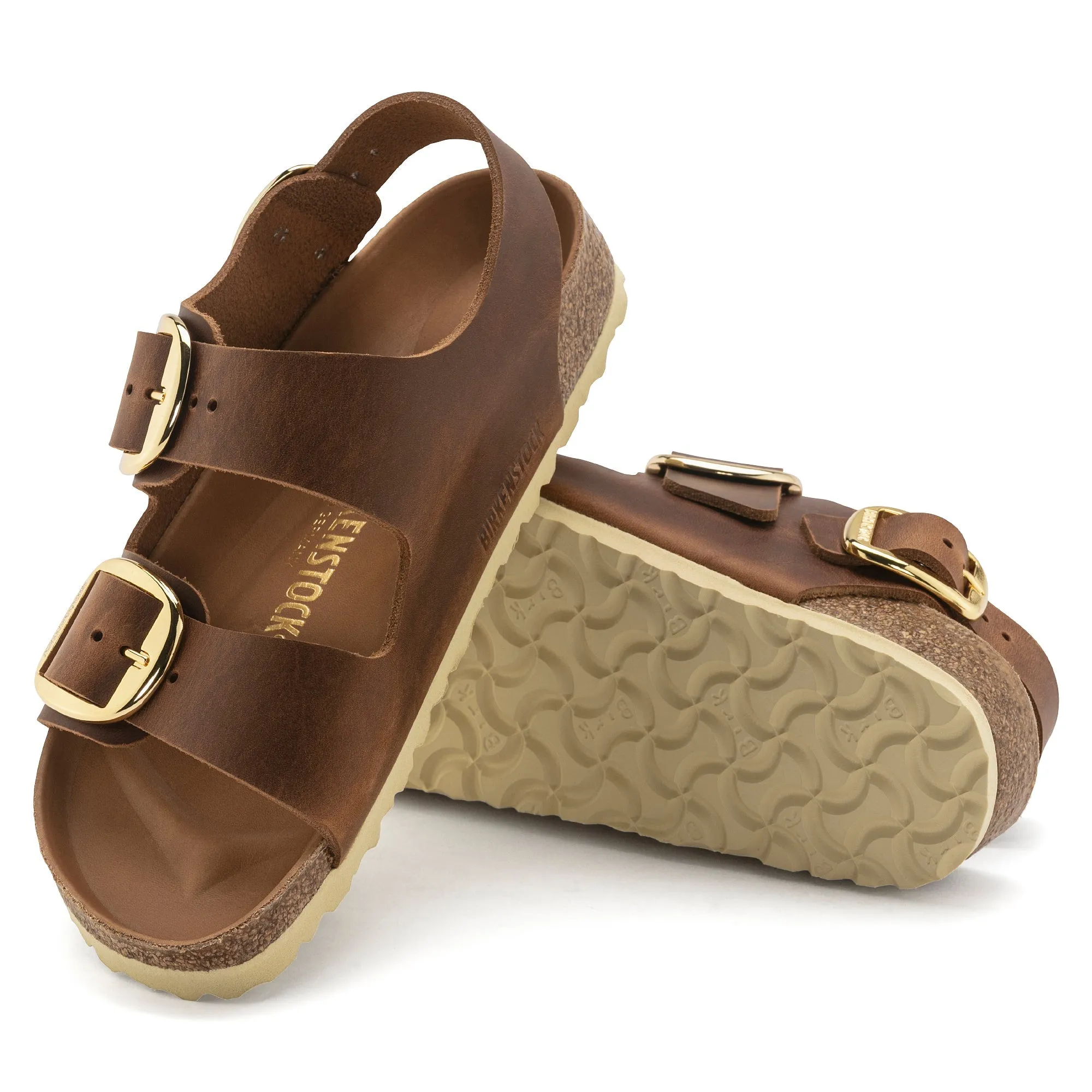 Birkenstock Milano Big Buckle Oiled Leather Women's