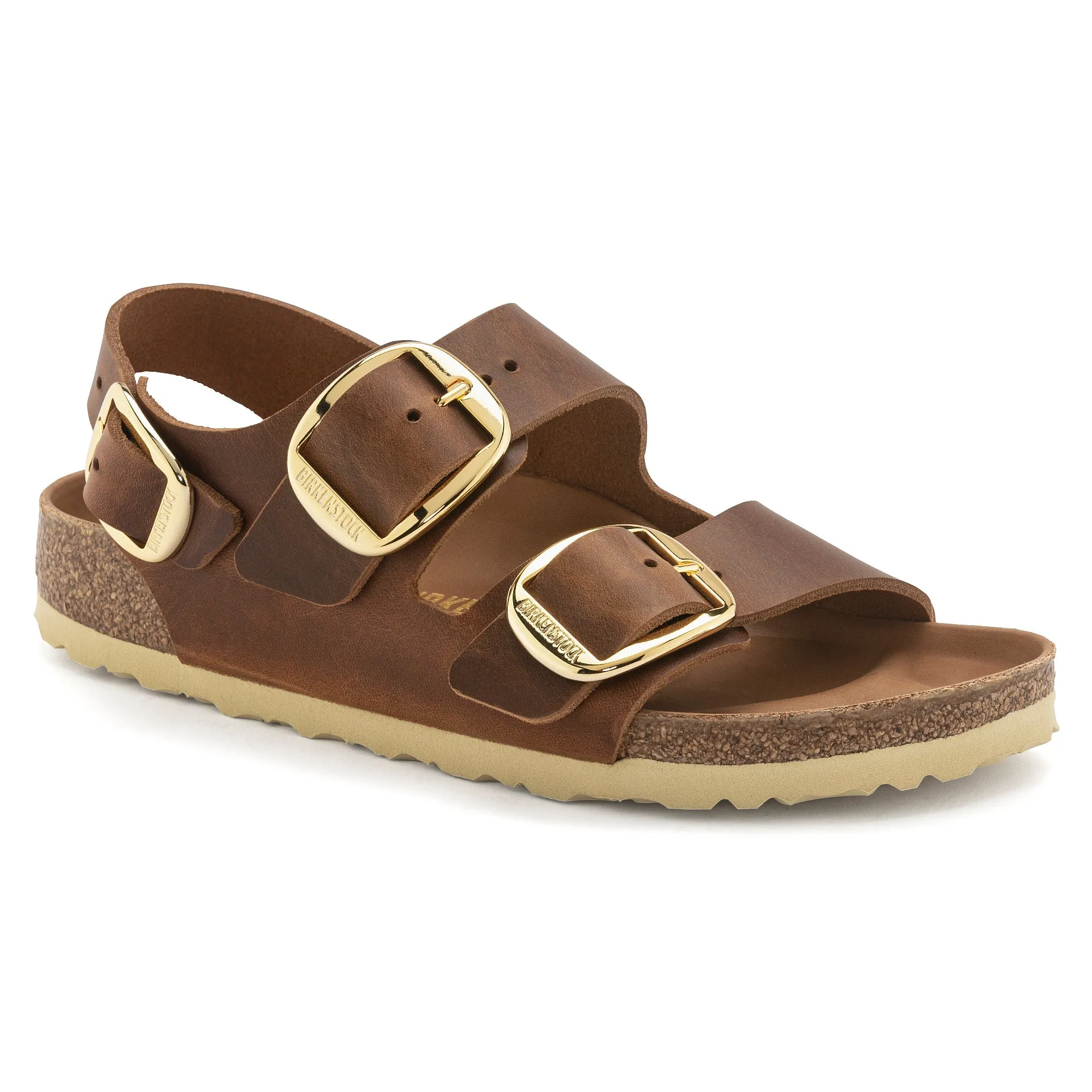 Birkenstock Milano Big Buckle Oiled Leather Women's