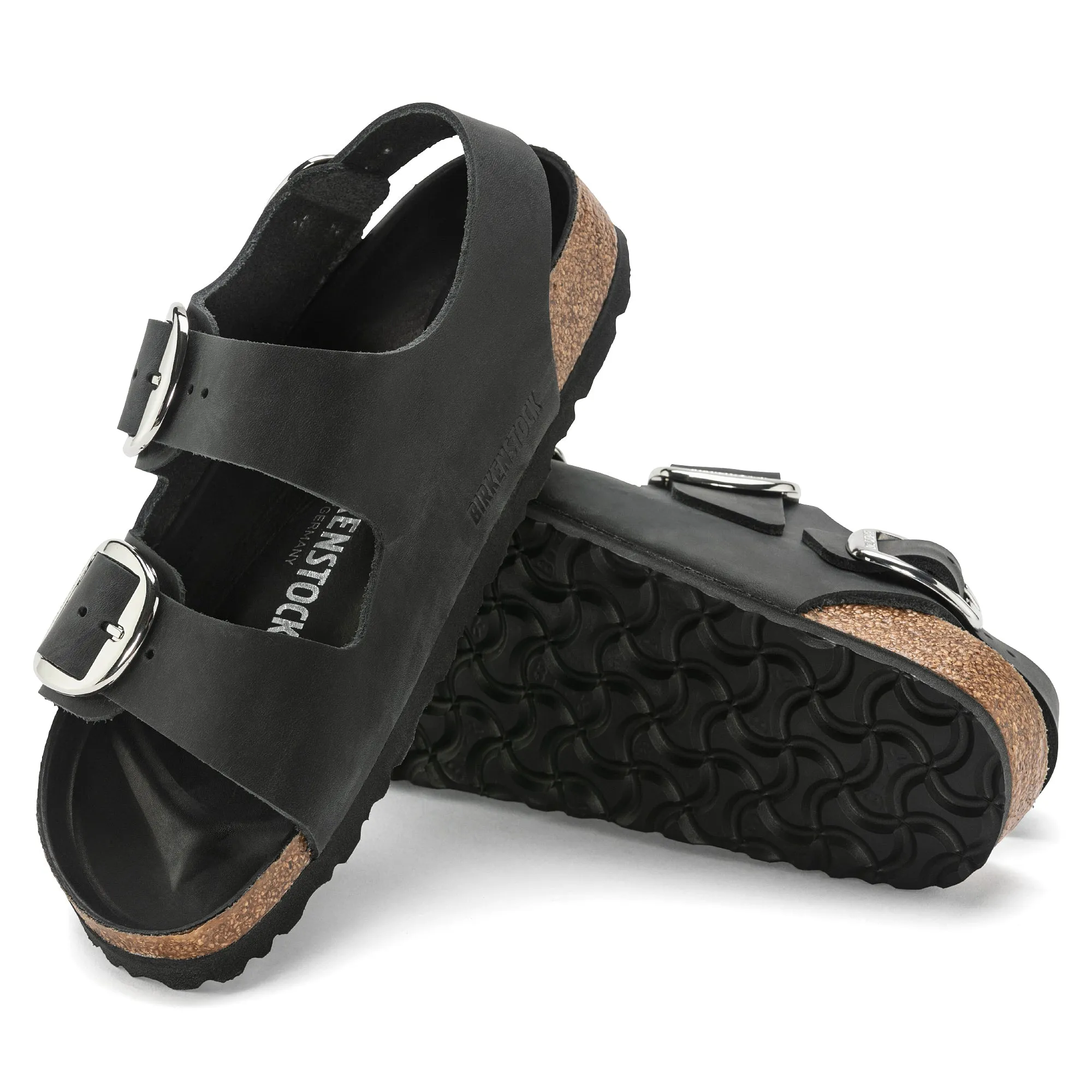 Birkenstock Milano Big Buckle Oiled Leather Women's