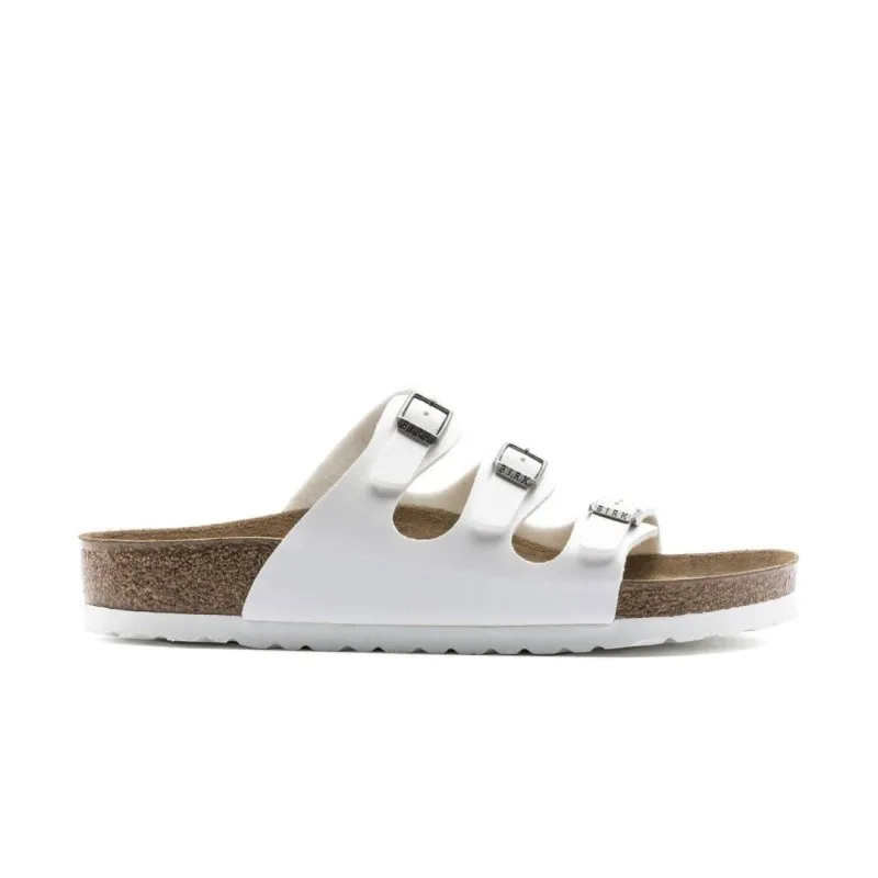 Birkenstock Women's Florida - White Birko-Flor