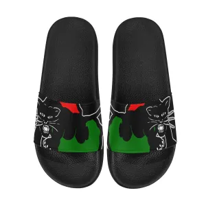 BLACC PANTHER RBG BLCC Women's Slide Sandals