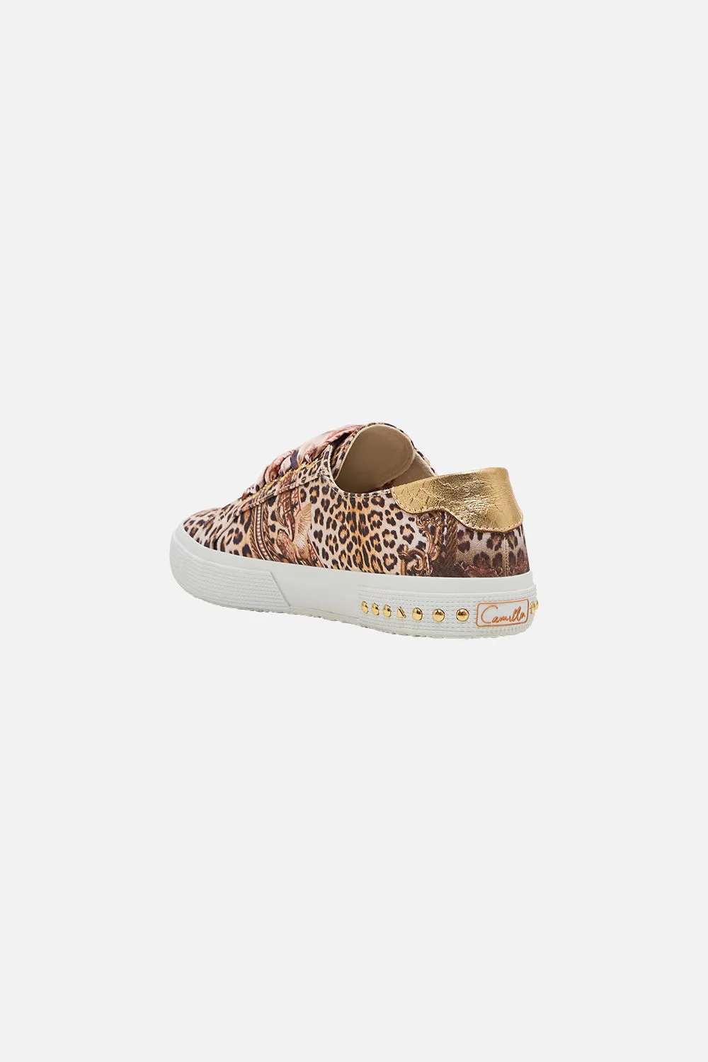 CAMILLA X SUPERGA 2750 PRINTED SNEAKER STANDING OVATION