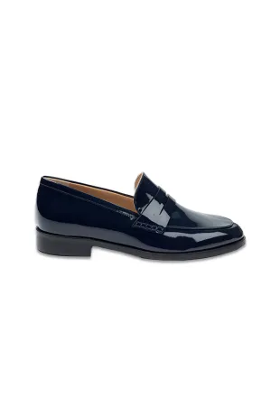 Carrara Loafer 25 Patent Navy Leather