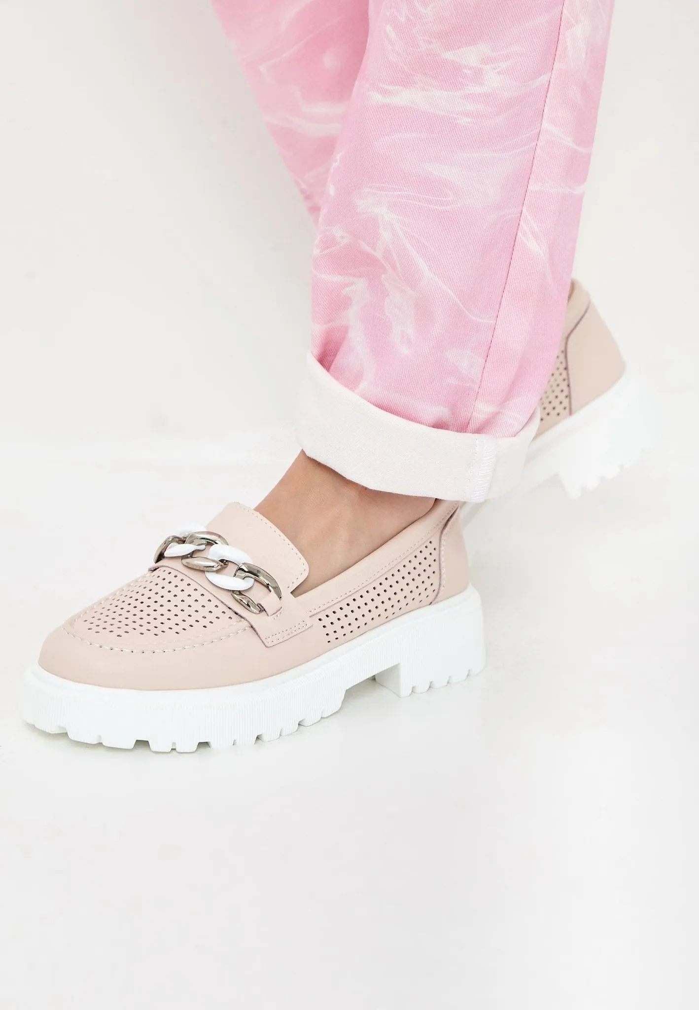 Casual Loafers - Pink