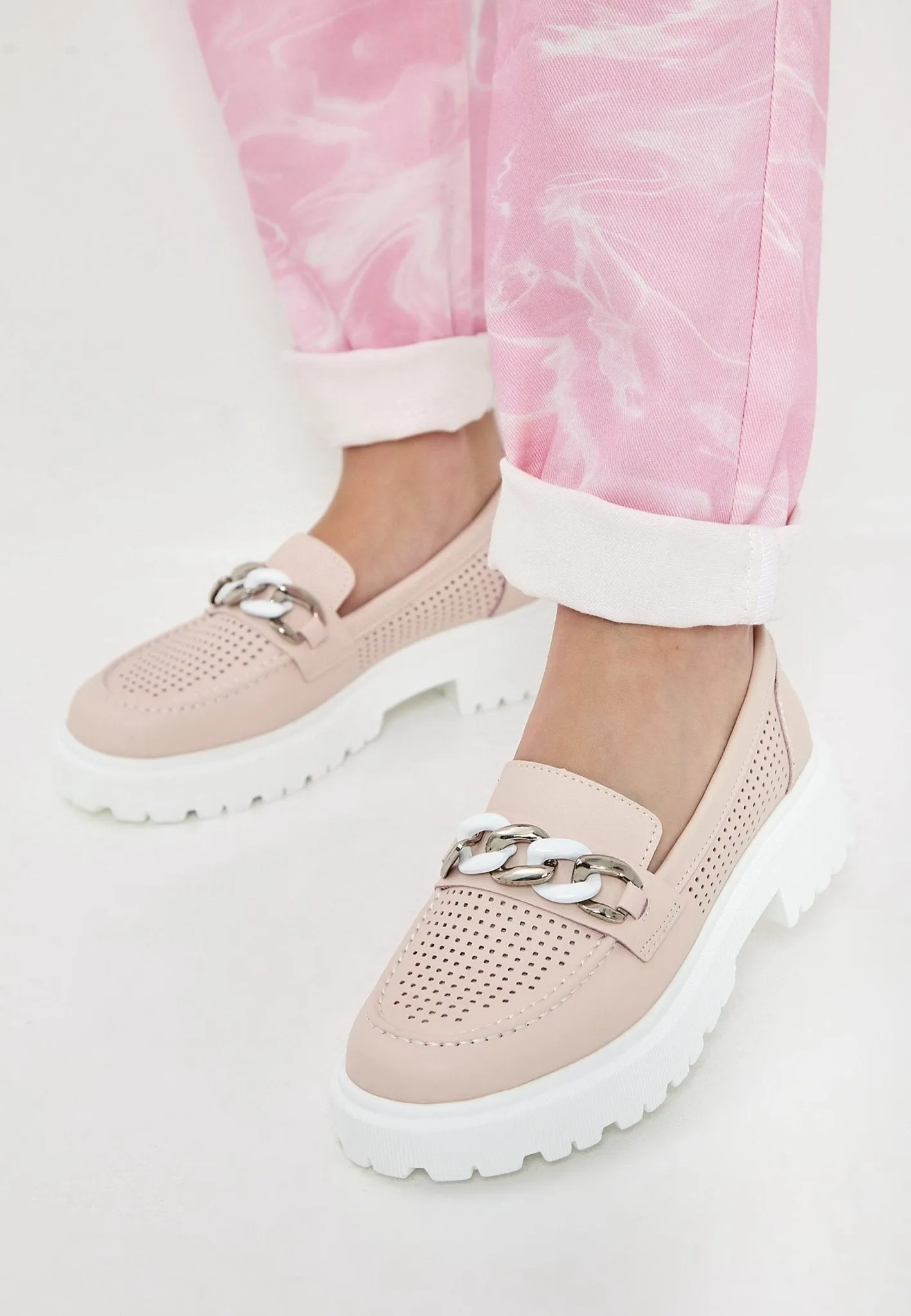 Casual Loafers - Pink