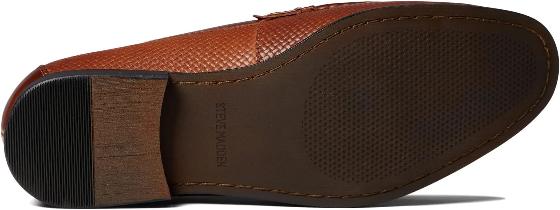 Chivan Steve Madden loafers, light brown leather