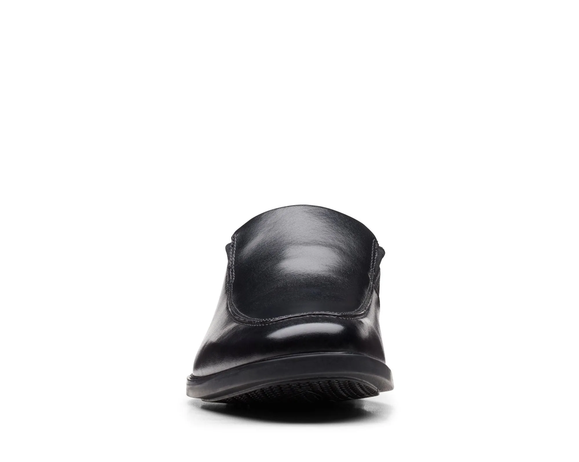 Clarks Howard Edge Black Leather