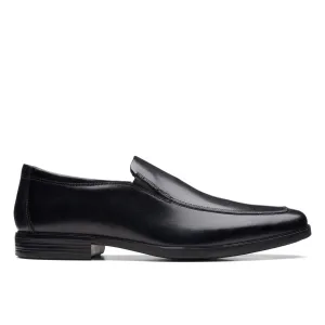 Clarks Howard Edge Black Leather