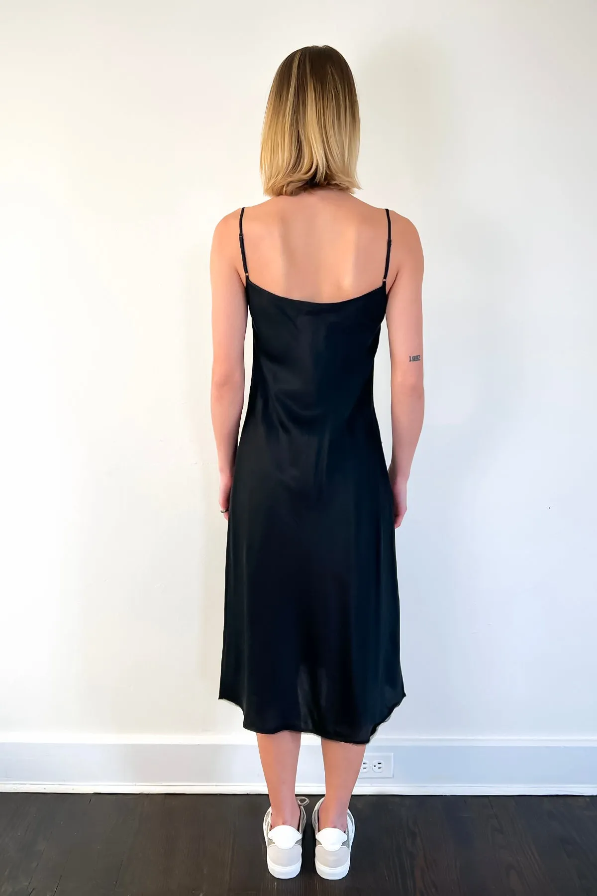 Classic Slip Dress - Black