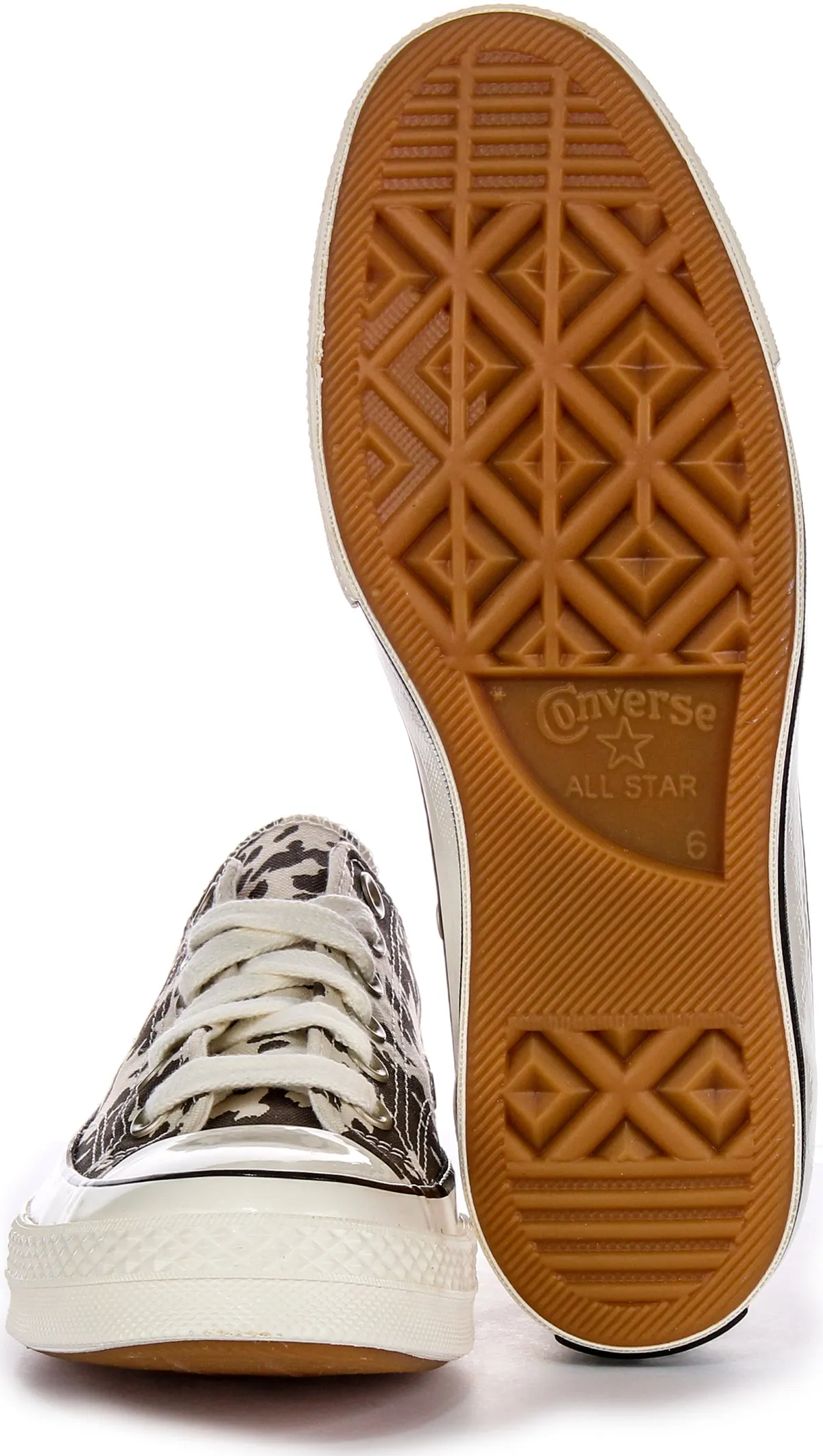 Converse Chuck 70s A10139C In Brown White Cow Print