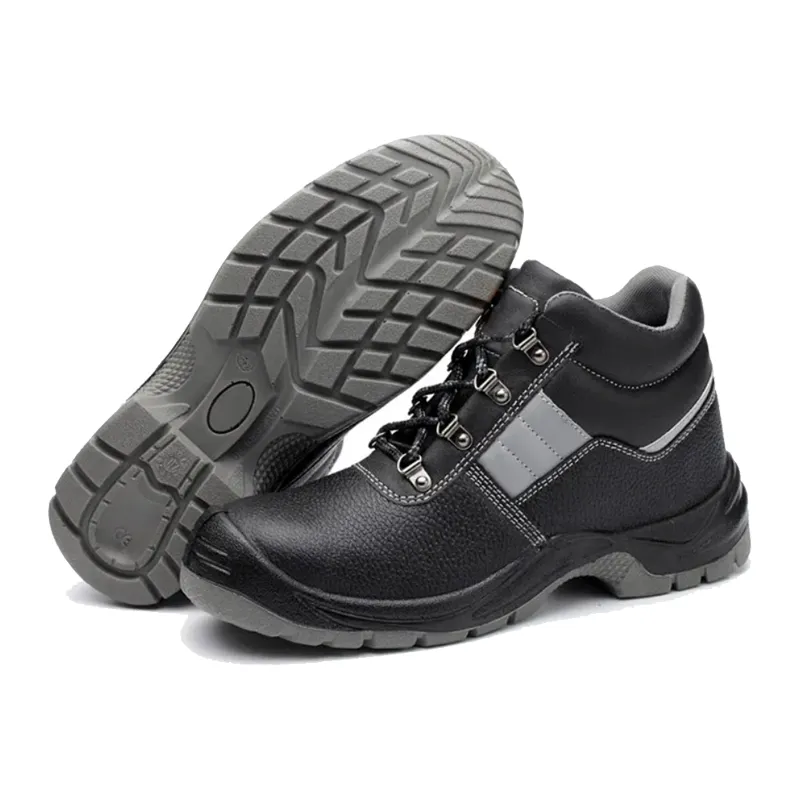 Cowhide Industrial Safety Boots for Men (GH-023)