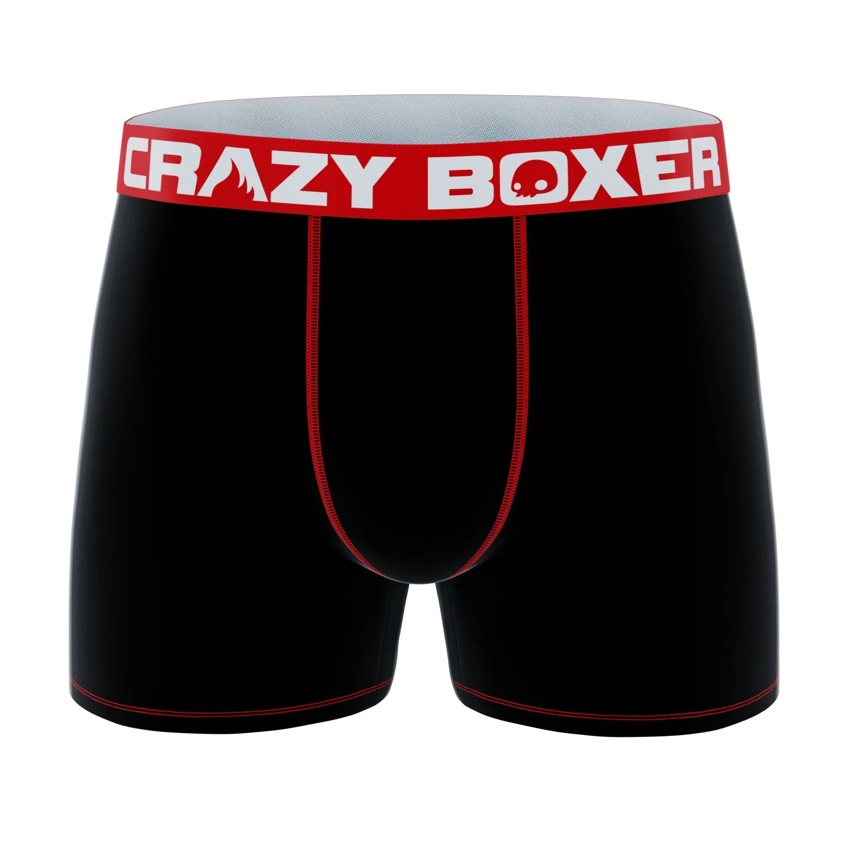 CRAZYBOXER  Classic Black Men's Boxer Briefs