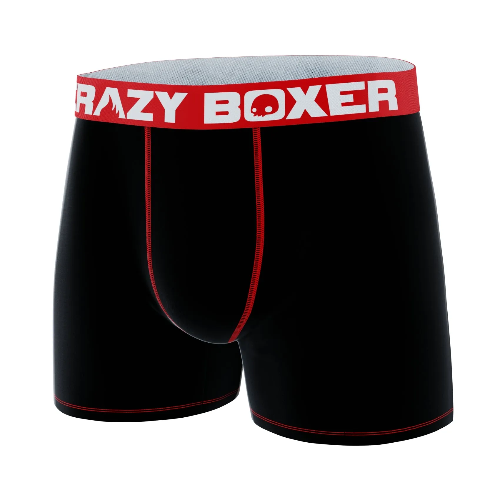 CRAZYBOXER  Classic Black Men's Boxer Briefs