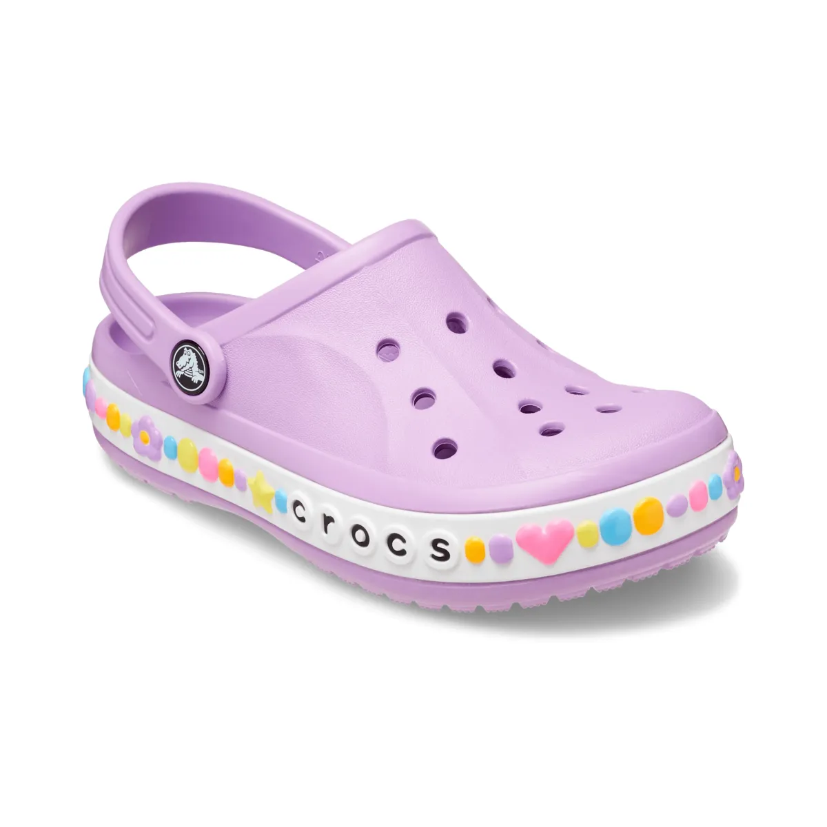 Crocs Bayaband Charm Band Clog Kids - PUR