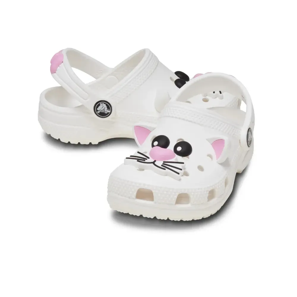 Crocs Classic IAM Cat Clog Kids - WHT