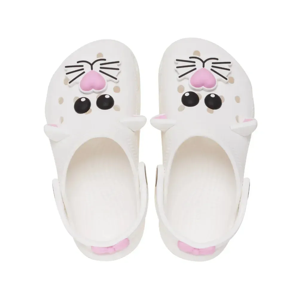 Crocs Classic IAM Cat Clog Kids - WHT