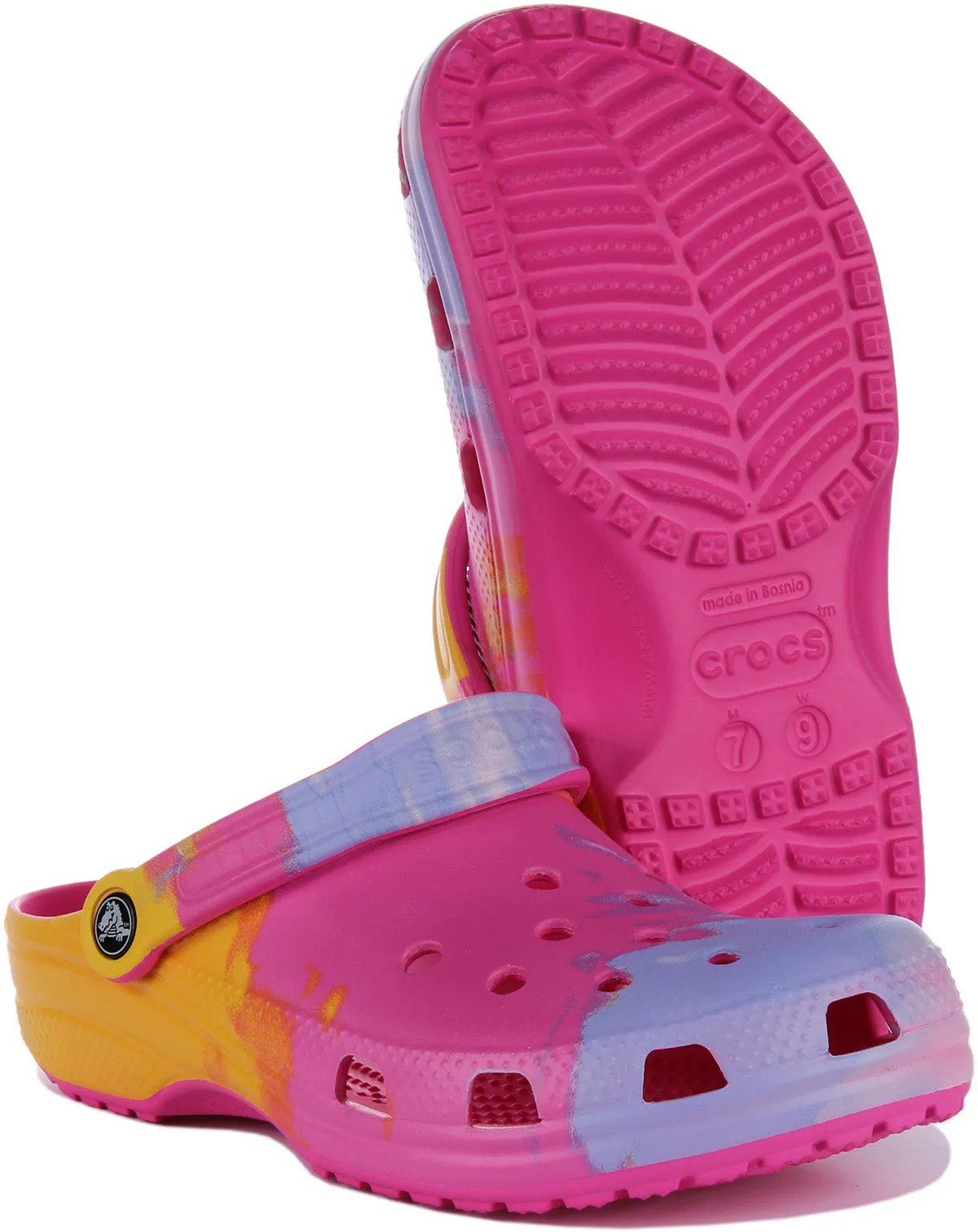 Crocs Classic Ombre In Pink