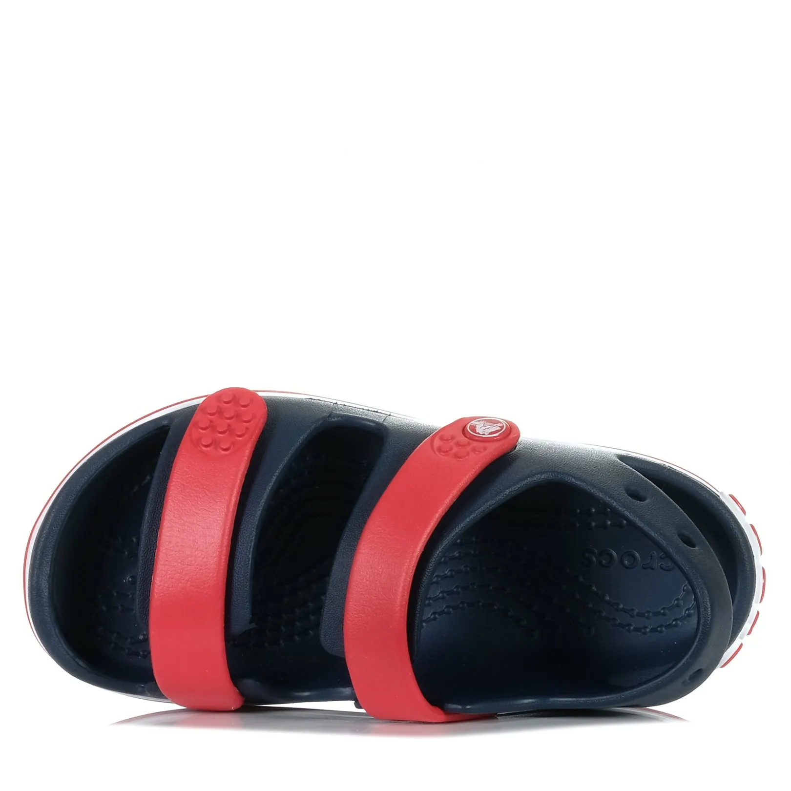 Crocs Kids Crocband Cruiser Sandal Navy/Red