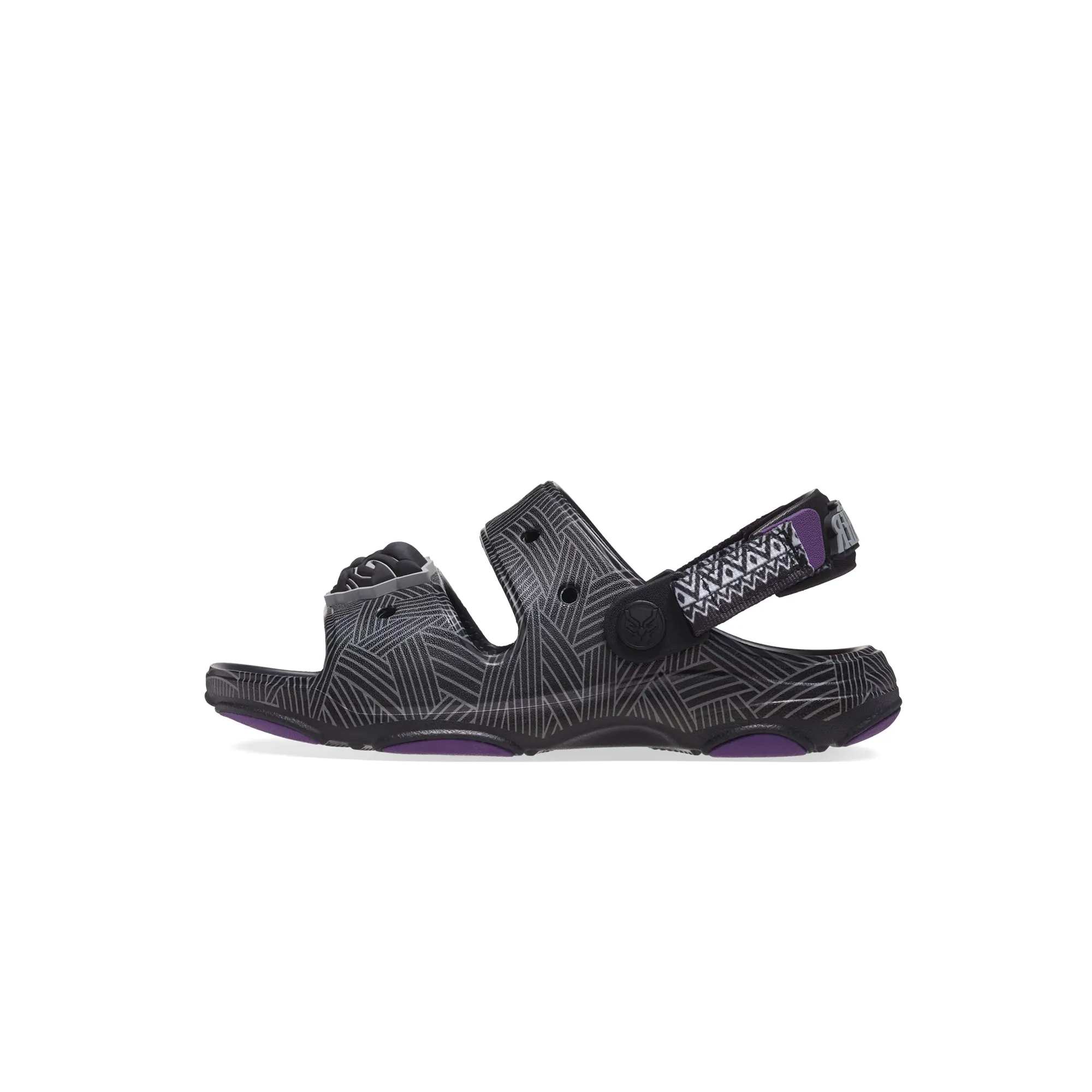 Crocs x Black Panther Kids Classic All Terrain Sandals