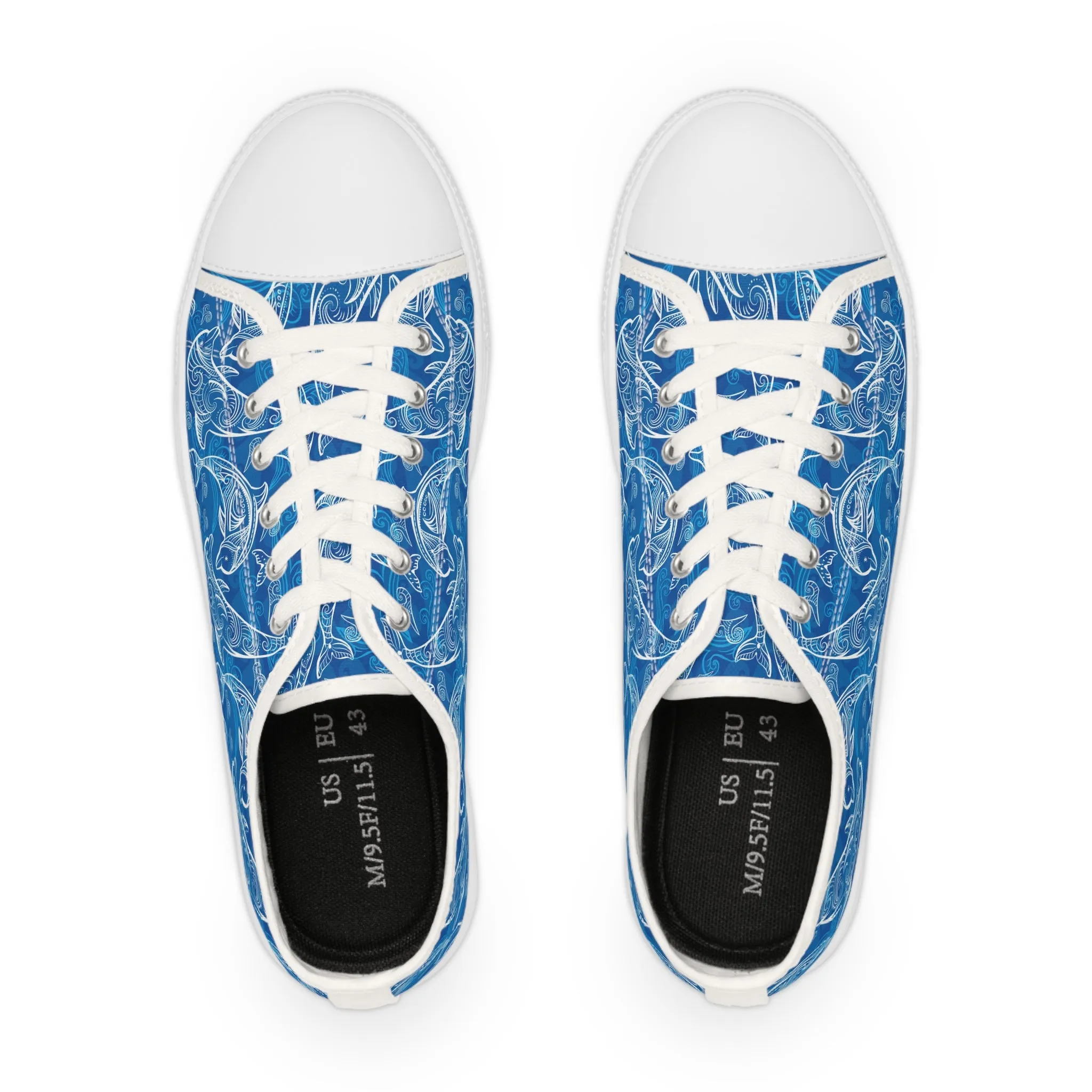 Dolphin Men's Low Top Sneakers