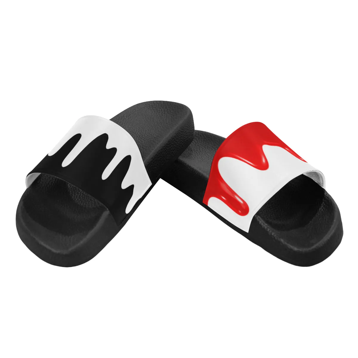 DRIPPIN BLOOD Women's Slide Sandals