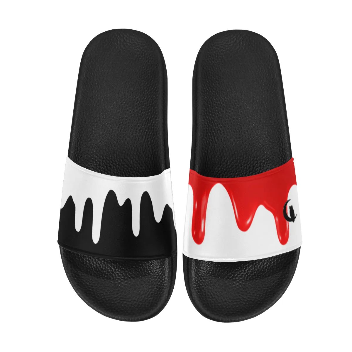 DRIPPIN BLOOD Women's Slide Sandals