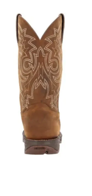 DURANGO MENS REBEL WORK STEEL TOE WATERPROOF WESTERN BOOT STYLE DDB0389