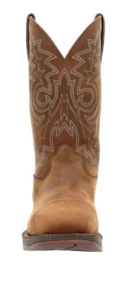 DURANGO MENS REBEL WORK STEEL TOE WATERPROOF WESTERN BOOT STYLE DDB0389