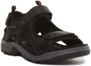 Ecco Offroad Sandal In Black For Men