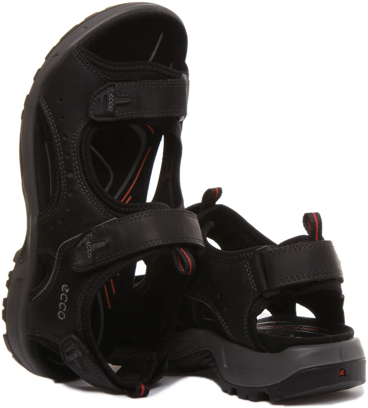 Ecco Offroad Sandal In Black For Men