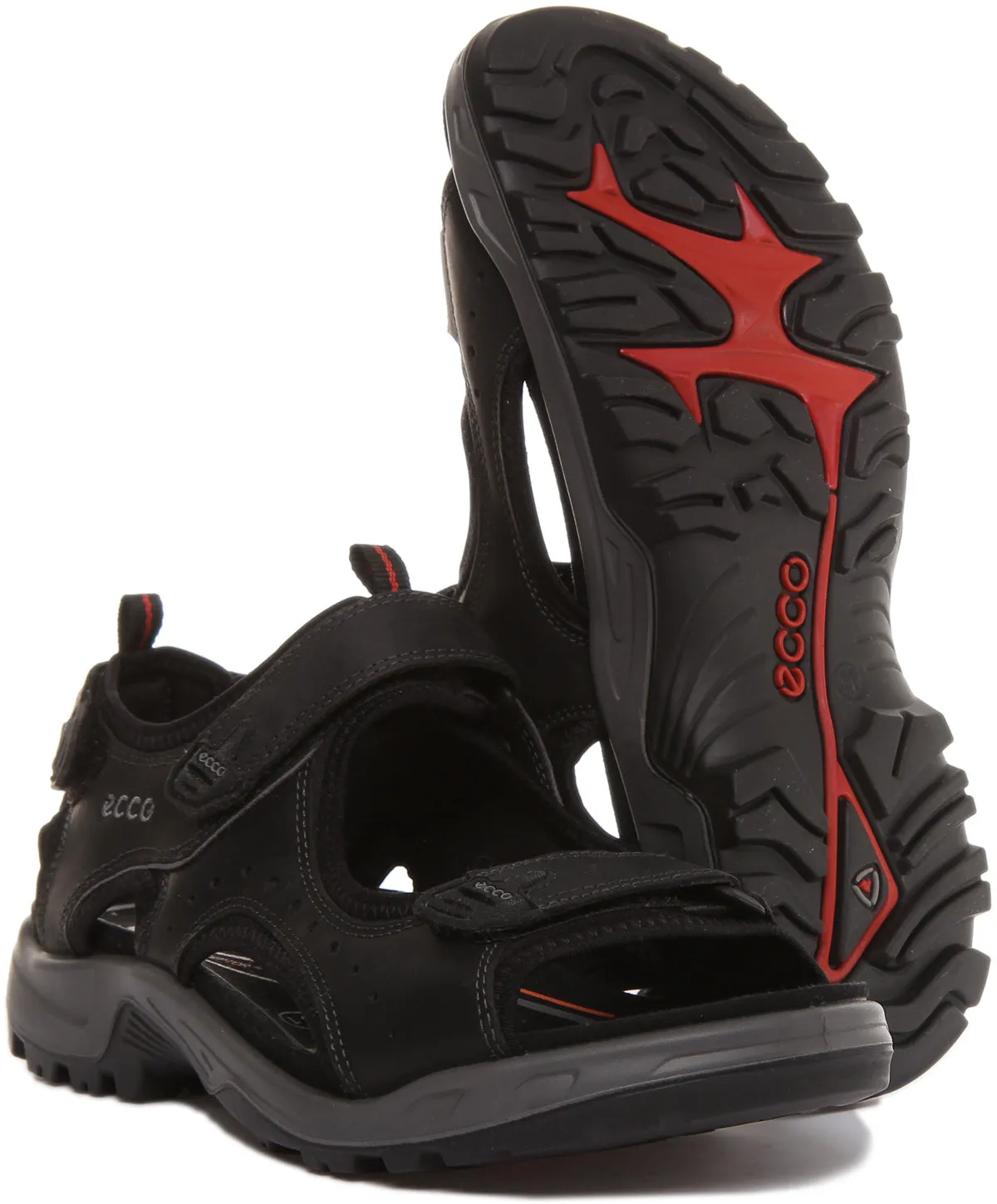 Ecco Offroad Sandal In Black For Men