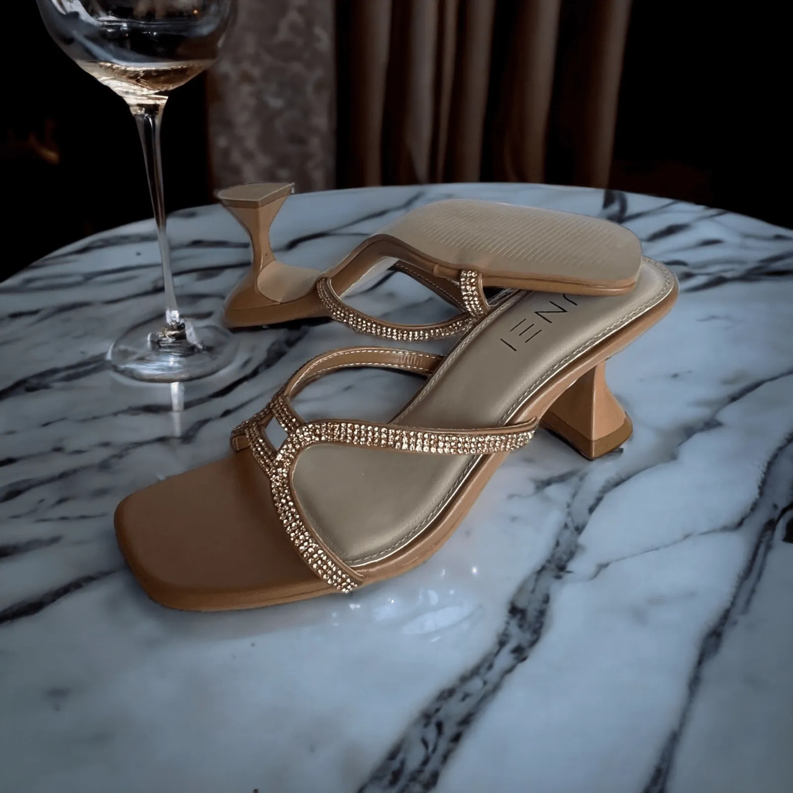 Elegant Tuscan Tan Heels