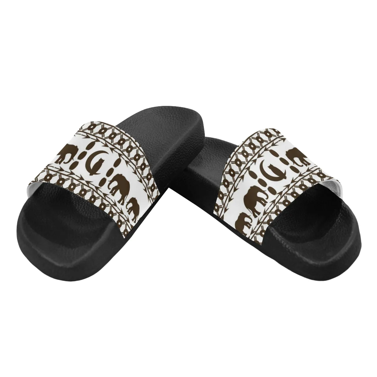 ELEPHANT ORNEMENT Women's Slide Sandals