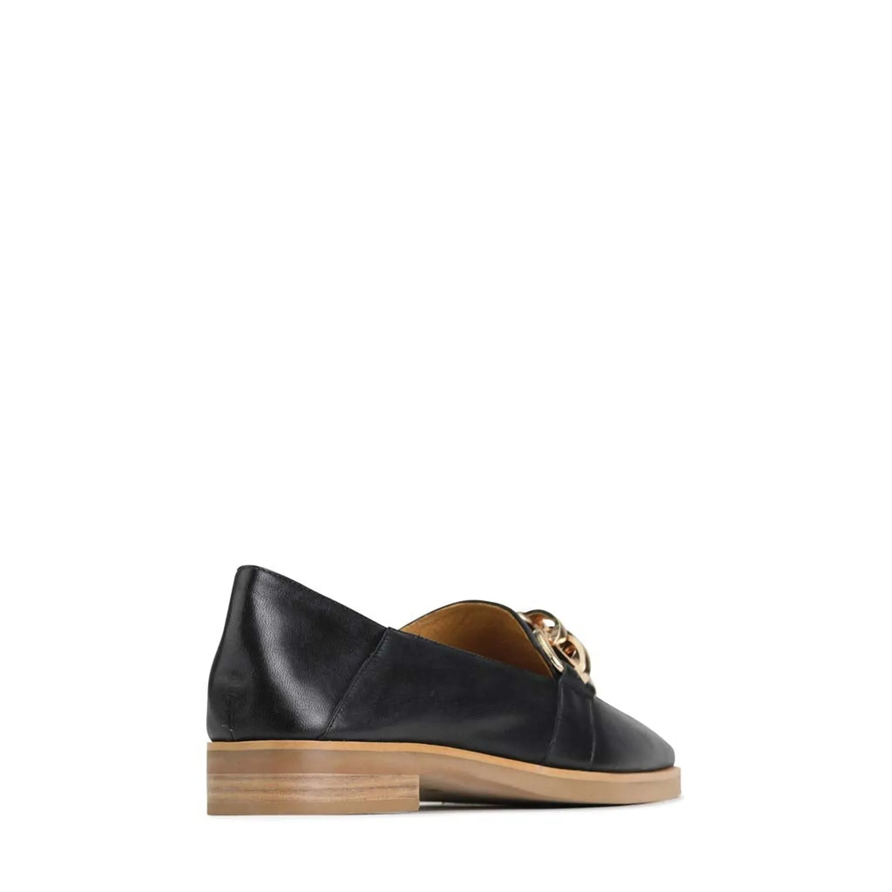 ESTELLE  LEATHER LOW HEEL LOAFERS