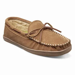 Florsheim COZZY Moc Toe Tie Slipper SAND