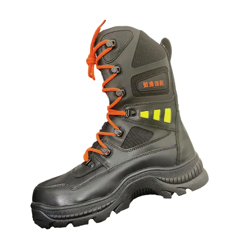 Genuine Leather Fire Resistant Boots (XF-125)