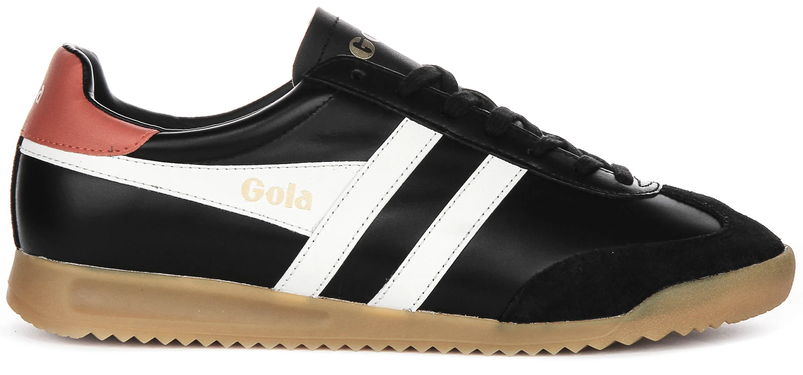 Gola Classics Torpedo Leather In Black White For Men