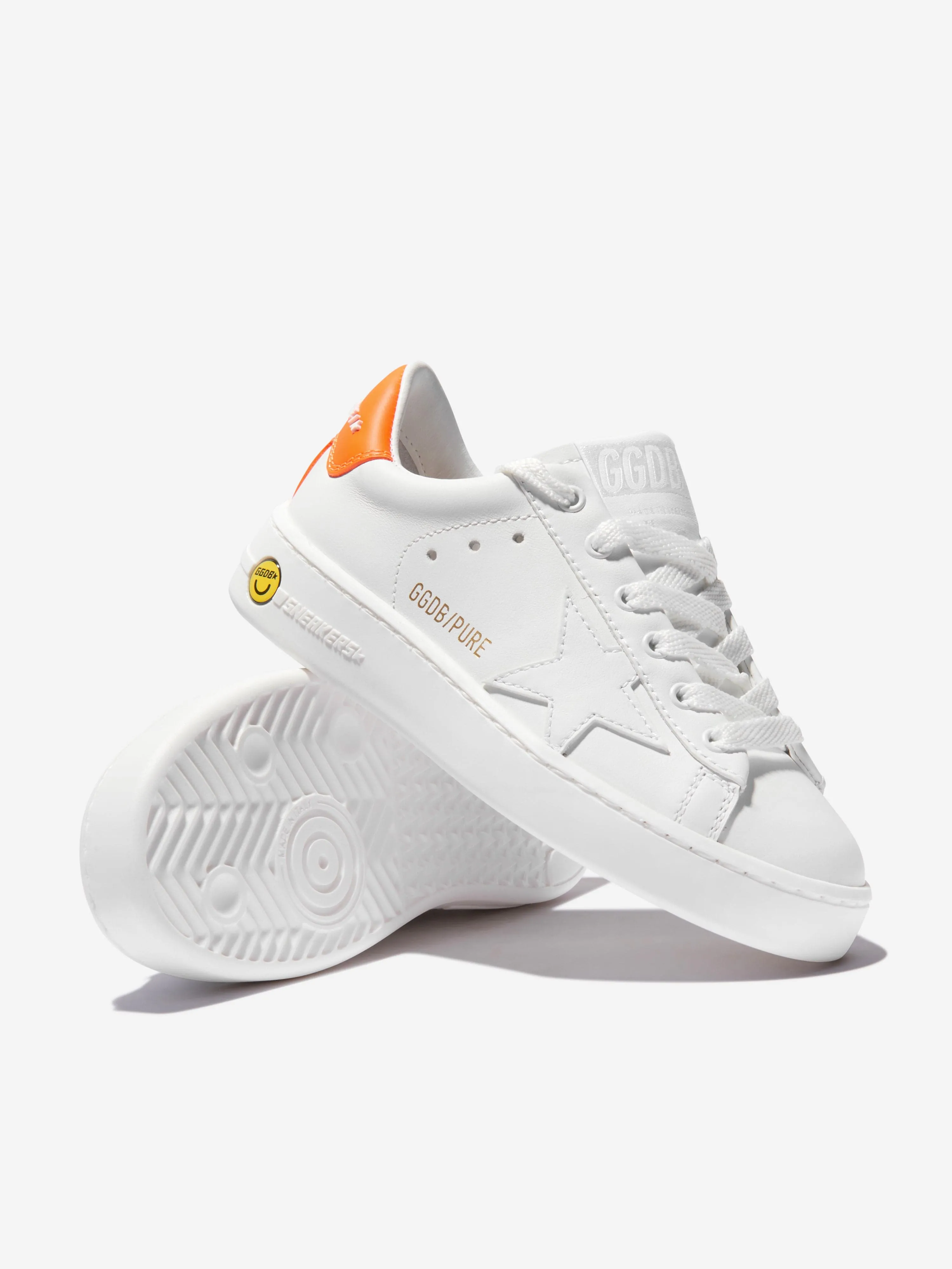 Golden Goose Unisex Pure Leather Star Trainers