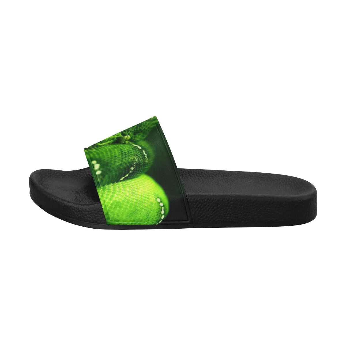 GREEN SNAKE Women's Slide Sandals