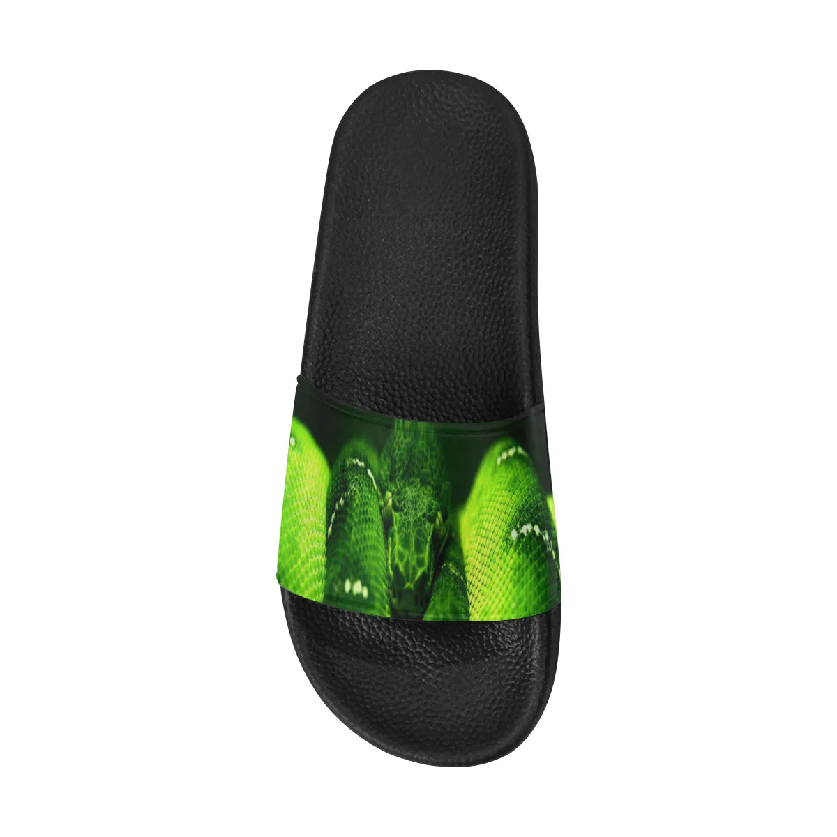 GREEN SNAKE Women's Slide Sandals