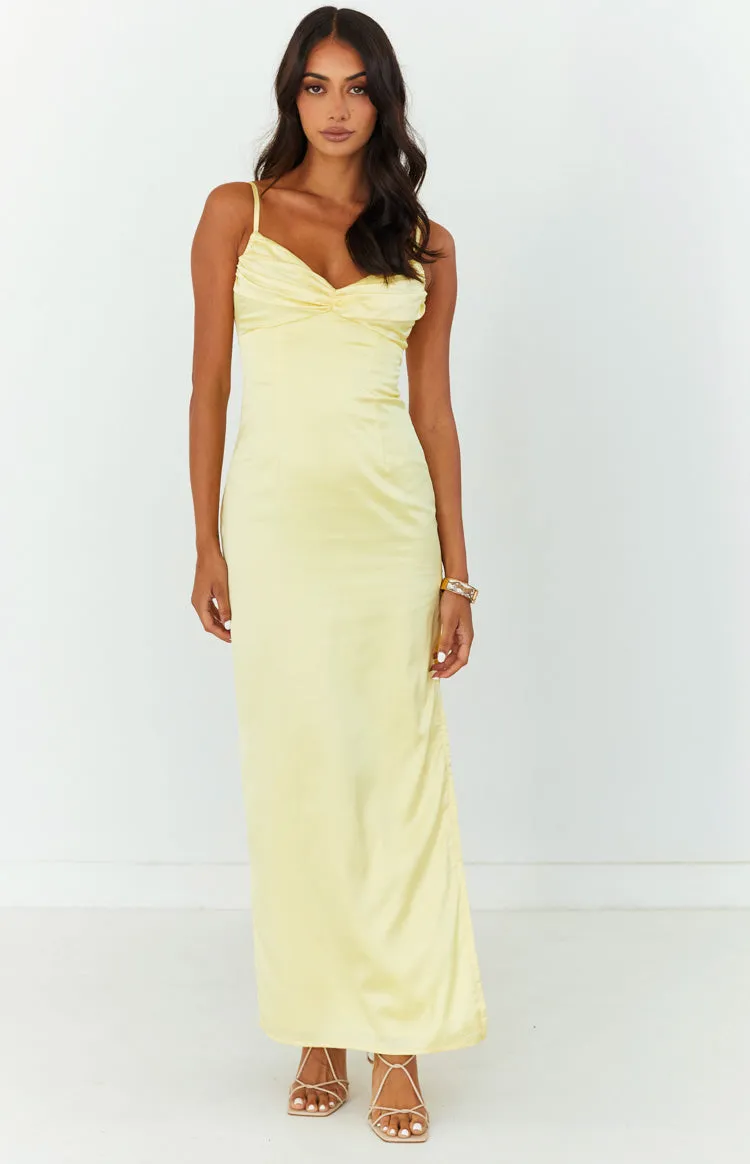 Honey Yellow Maxi Dress