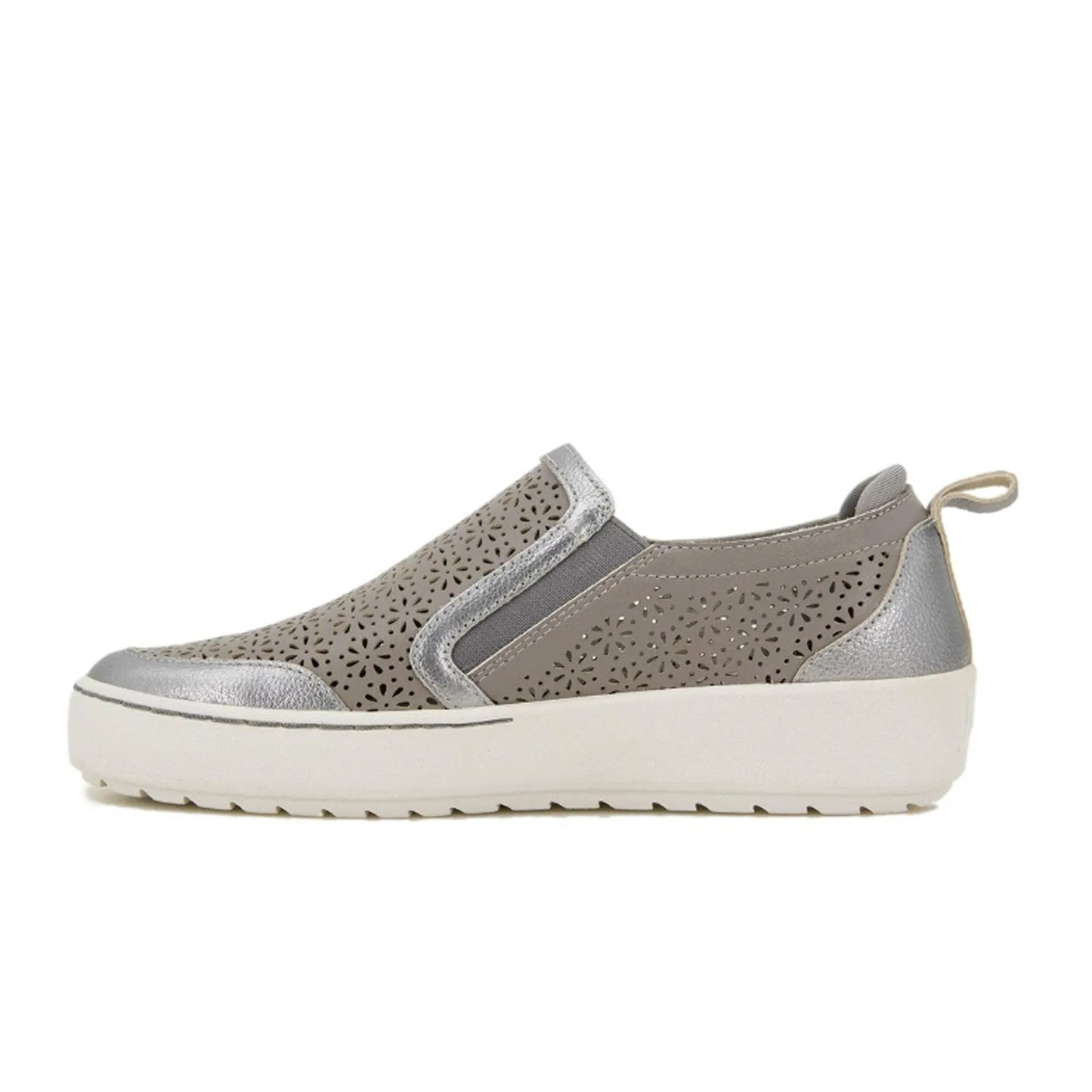 Jambu July Slip On Sneaker (Women) - Grey/Gunmetal