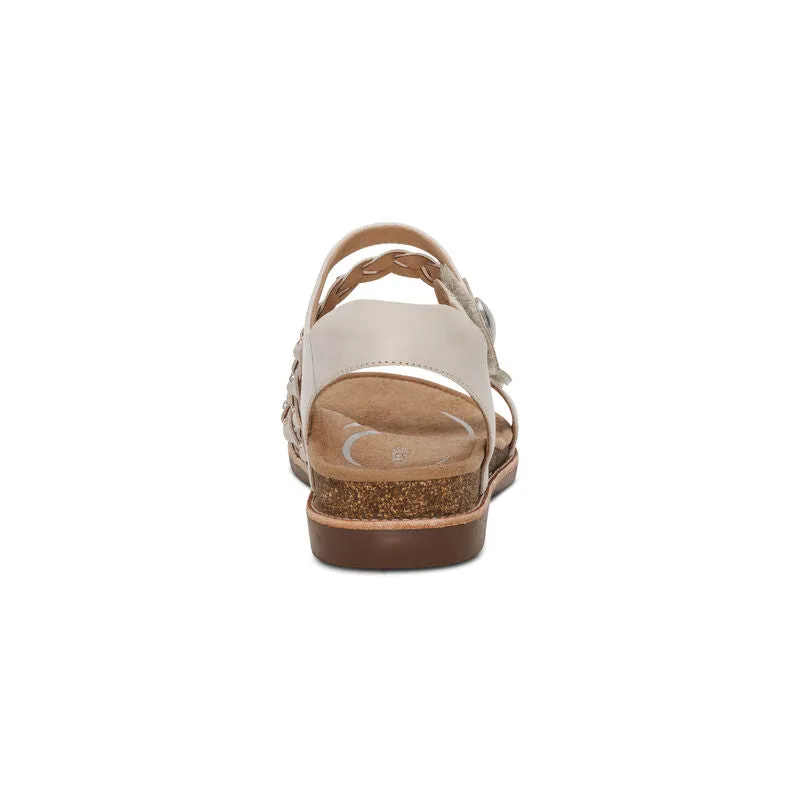 Jenn Quarter Strap Sandal - Ivory