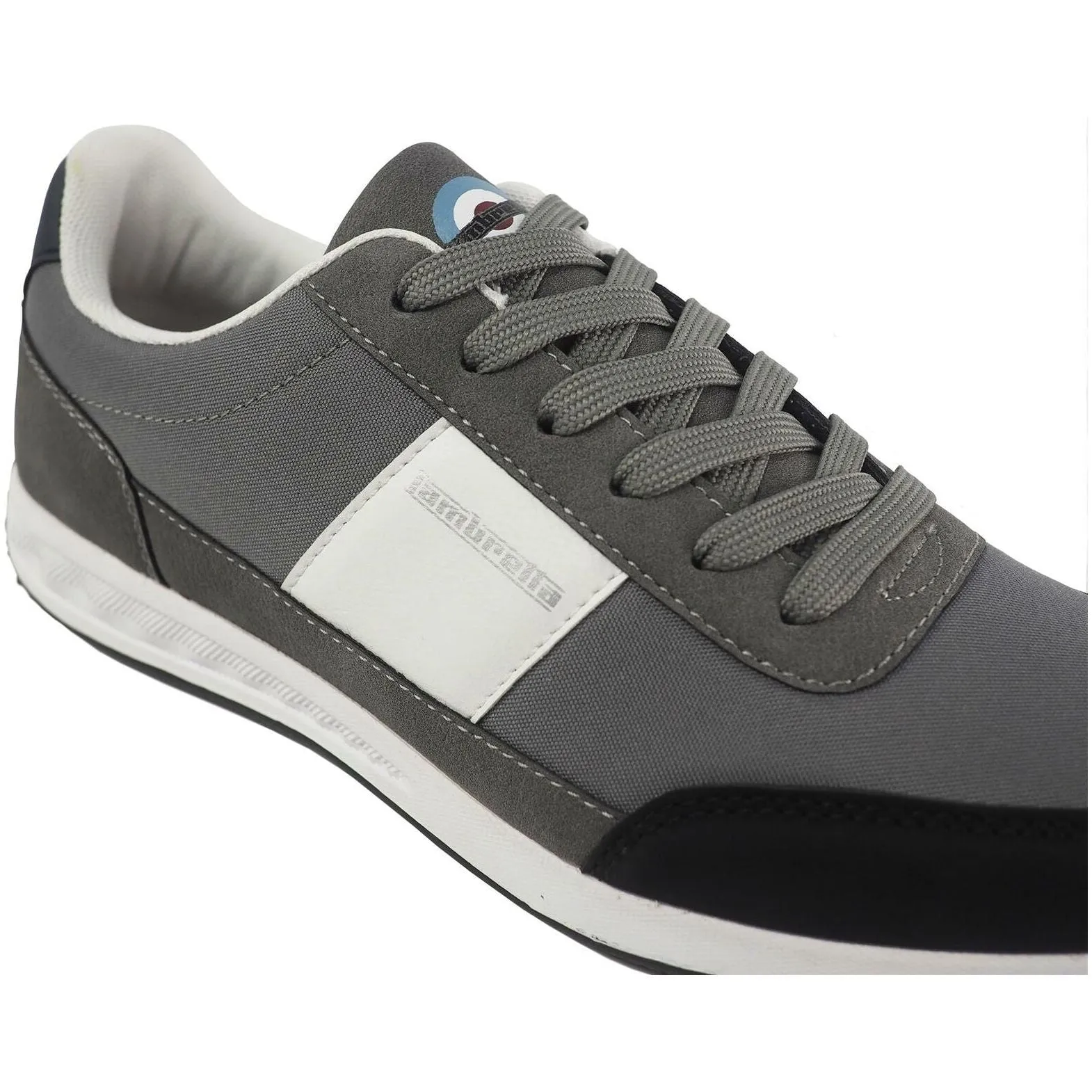 Lambretta Piston Mens Trainers - Grey