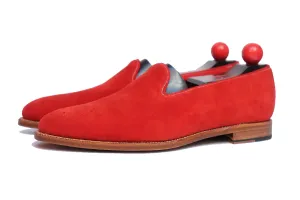 Laurelhurst - MTO - Red Suede - TMG Last - Natural Sole